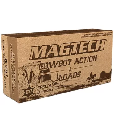 50 balles Cal.45LC Cowboy Action LFN 200grs MAGTECH