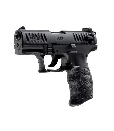 Pistolet P22Q Noir Cal.22LR Canon 3.42" WALTHER