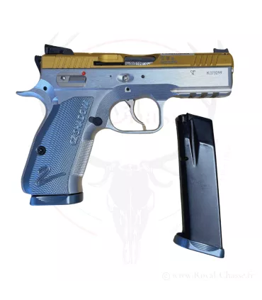 Pistolet Shadow 2 Compact Alloy Gold Cal.9x19 CZ