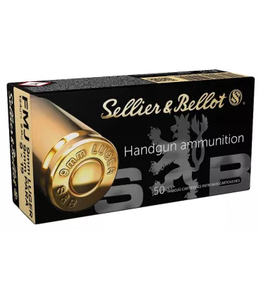 50 balles Cal.9x19 124grs FMJ S