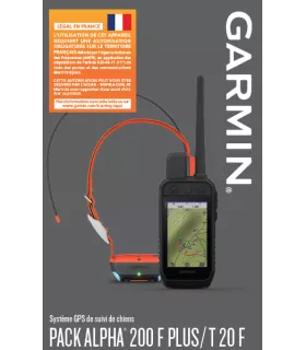 Pack GPS ALPHA 200F Plus T20 Version F GARMIN