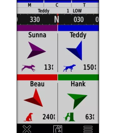 Pack GPS ALPHA 200F Plus TT25 Version F GARMIN