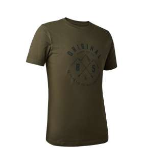 T-shirt Nolan Vert |Deerhunter