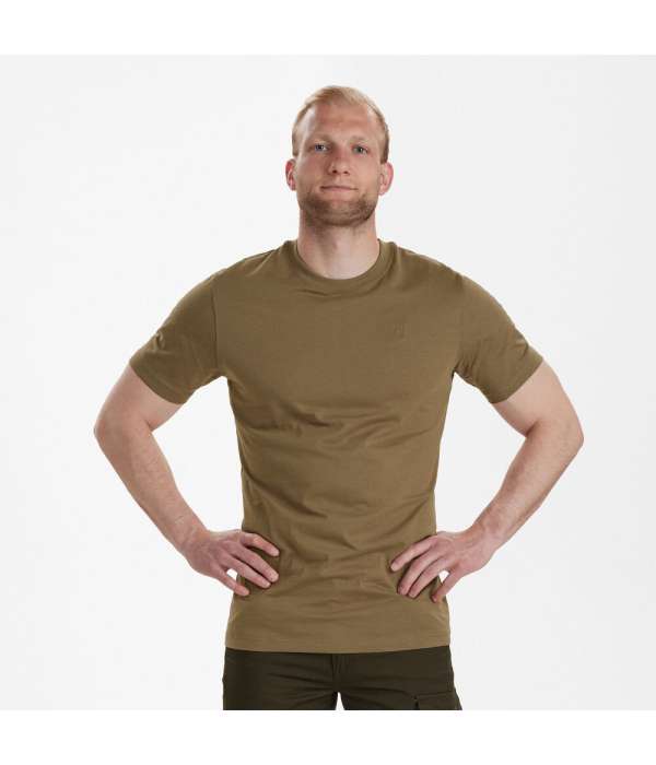 T-shirt Easton Beige |Deerhunter