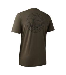 T-shirt Easton Vert |Deerhunter