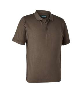 Chemise Polo Gunnar Marron|Deerhunter
