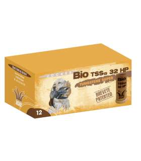 Cartouches "BIO TSS 15 HP" 32Gr Bourre bio - Cal 12/70 | Jocker