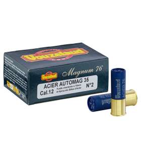 Cartouches "Acier Auto Mag 35" 35Gr Bj - Cal 12/76 | Vouzelaud