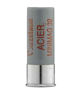 Cartouches "Acier Mini Mag" 32Gr BJ - Cal 12/70 | Vouzelaud 2