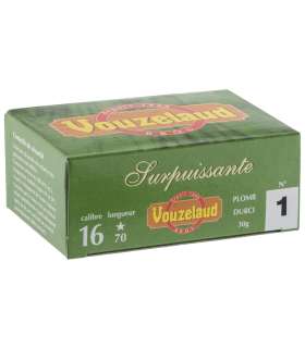 Cartouches "Surpuissante" 30Gr BJ - Cal 16/70 | Vouzelaud