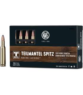 20 balles TMS 22 HORNET 46GRS RWS