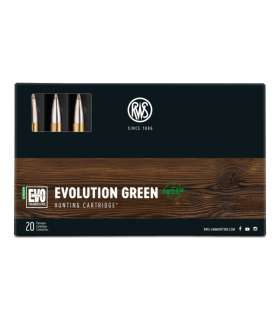 20 balles EVO GREEN Cal. 7X64 127 GRS RWS