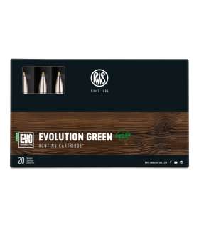 20 balles EVO GREEN 7X57 R 127GRS RWS