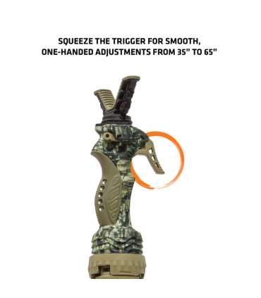 Monopied Trigger Stick Gen 3 - Modèle haut - 83 à 165 cm PRIMOS