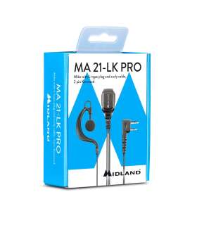 Oreillettes contour d'oreille MA21 LK Pro 2 broches pour G13 MIDLAND 2