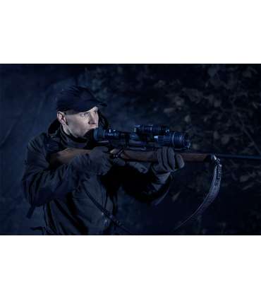 Lunette de visée numérique jour et nuit Pulsar - Digex c50 wifi + torche x940s ir