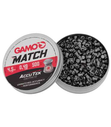 500 plombs MATCH ACCUTEK Cal.4.5 mm GAMO