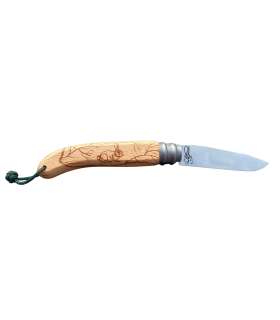 Couteau bois de hêtre modèle Lievre  GRAVOO