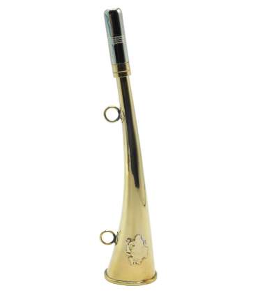 Cornes d'appel laiton Motif Sanglier | Januel