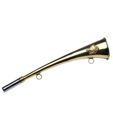 Cornes d'appel laiton Motif Sanglier | Januel