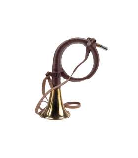 Cor "Allemand" gainée avec une embouchure JANUEL