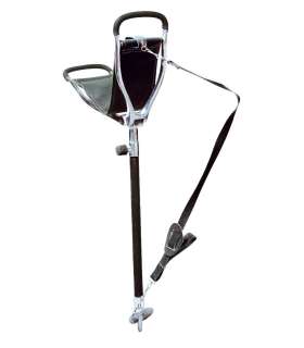 Canne-siège télescopique avec un Tube gainé JANUEL