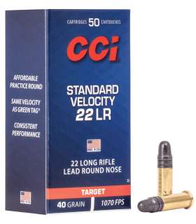 Standard Velocity - 40 Grains - 22 LR | CCi