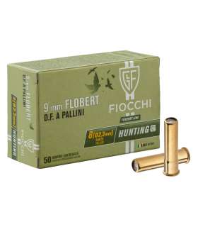 Cartouches 9 mm Flobert à grenaille de plomb | Fiocchi