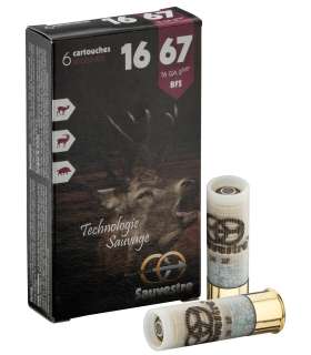 6 balles flèche pour fusil - Cal 16/67 SAUVESTRE