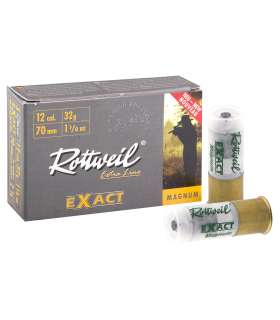 5 balles EXACT MAGNUM Cal. 12/70 32 g ROTTWEIL