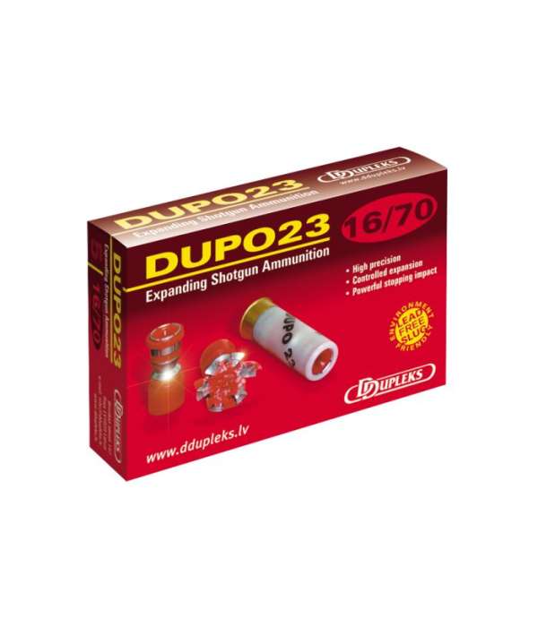 Balles de fusil DUPO 23 - Cal 16/70 | D Dupleks