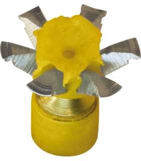 5 balles HEXOLIT 32 - Cal.12.70 Acier  D DUPLEKS 2