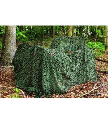 Filet de Camouflage Basic - 3m x 2,4m - Marron/Vert | CamoSystems