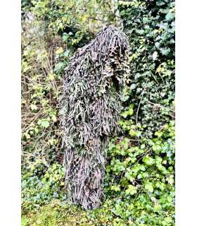 Jackal Ghillie Verte Motif Woodland | CamoSystems 2