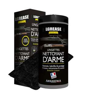 Nettoyant LUBRIFIANT LINGETTE LGREASE 36 PIECES ARMAESTRIA