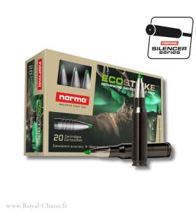 20 balles ECOSTRIKE SILENCER Cal. 308 WIN 150 GRS NORMA