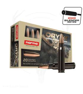 20 balles ORYX SILENCER Cal. 30-06 SPRG 180 GRS NORMA
