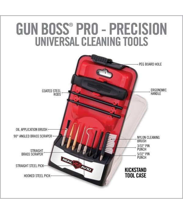 Kit de nettoyage Gun Boss Pro Precision | Real Avid