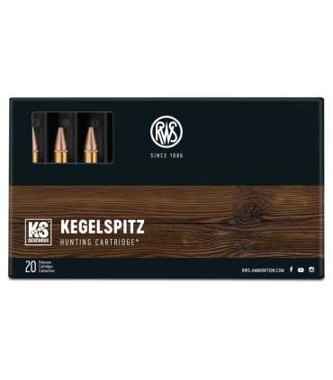 20 balles KS Cal.5,6x57 74Grs RWS