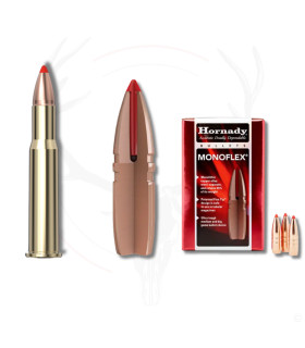 20 balles LEVEREVOLUTION MONOFLEX 45-70 GOVT 250 Grs HORNADY 2