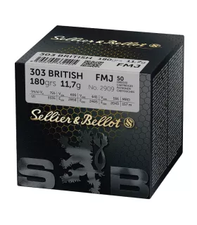 50 balles FMJ Cal.303 British 180Grs S